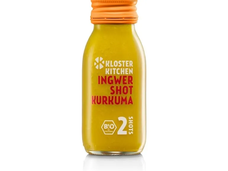 Kloster Kitchen Ingwershot Kurkuma Bio 2 Portionen 1 x 0.06 l