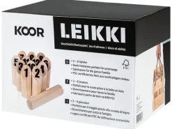 KOOR Wurfspiel LEIKKI (Mölkky)