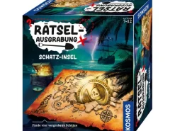 Kosmos Experimentierkasten Rätselausgrabung Schatzinsel 10 Ex.
