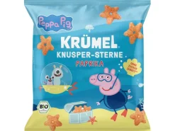 KRÜMEL Knabberspass Knusper-Sterne Paprika Peppa Pig 20 g