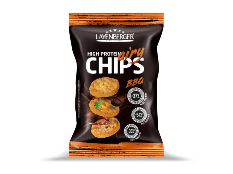 Layenberger High Protein Airy Chips BBQ 75 g