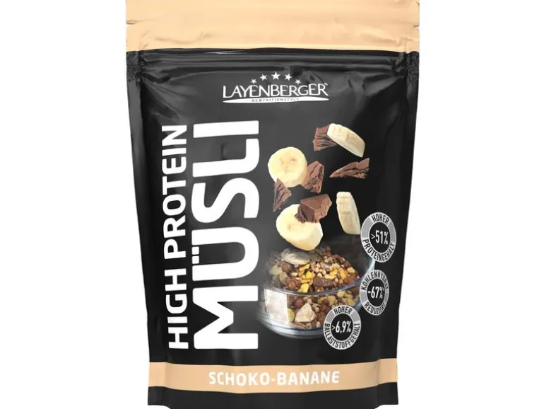 Layenberger Müesli 3K Protein Schoko-Banane 390 g