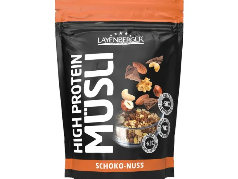 Layenberger Müesli 3K Protein Schoko-Nuss 390 g