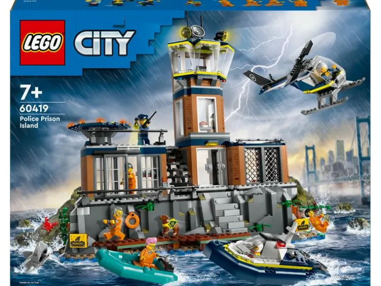 LEGO® City Polizeistation auf der Gefängnisinsel 60419