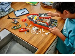 LEGO® City Rettungsboot der Küstenwache mit Hubschrauber 60504