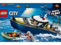 LEGO® City Verfolgungsjagd im Polizeiboot 60456