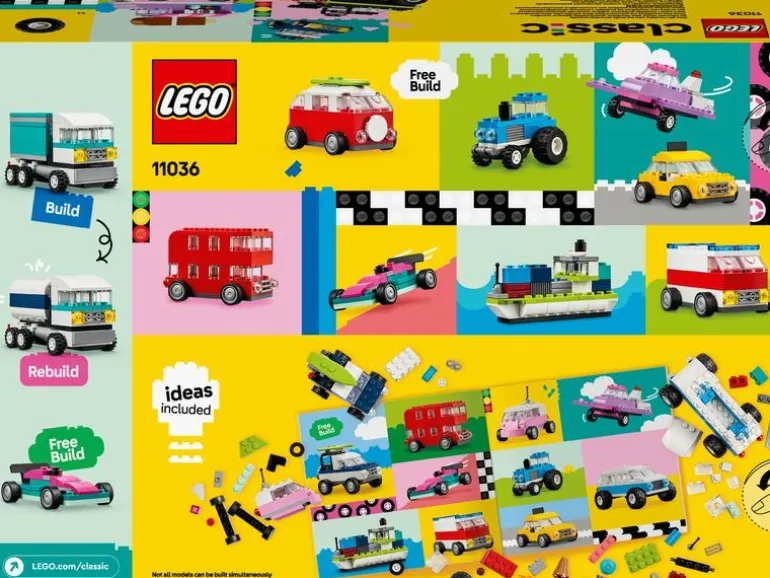 LEGO® Classic Kreative Fahrzeuge 11036
