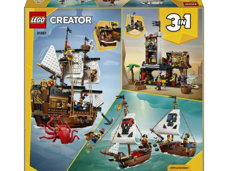 LEGO® Creator Legendäres Piratenschiff 31387