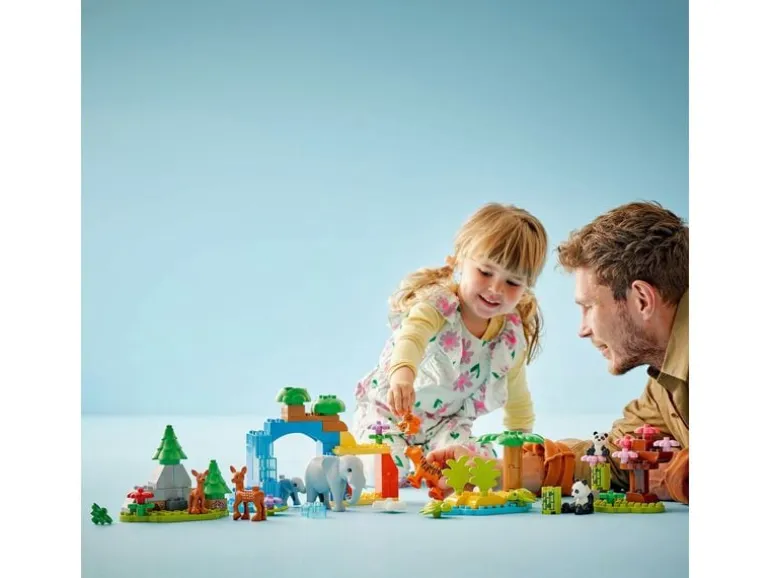 LEGO® DUPLO® Wildtier-Familien 3-in-1-Set 10446