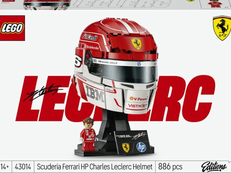 LEGO® Editions Scuderia Ferrari HP Charles Leclerc Helm 43014