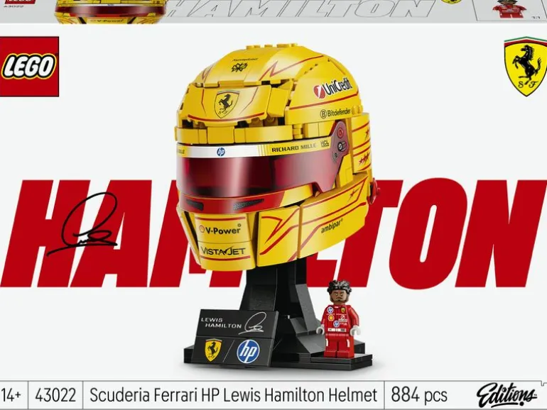 LEGO® Editions Scuderia Ferrari HP Lewis Hamilton Helm 43022