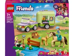 LEGO® Friends Pferd und Fohlen mit Pferdeanhänger 42695