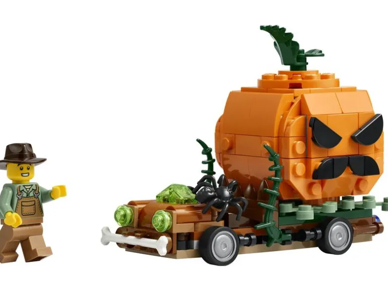 LEGO® Saisonal Pickup mit Halloweenkürbis 40822