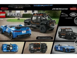 LEGO® Speed Champions Jaguar Project 7 & Land Rover Defender 77264