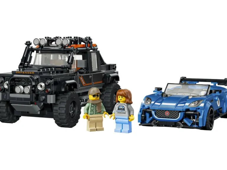 LEGO® Speed Champions Jaguar Project 7 & Land Rover Defender 77264