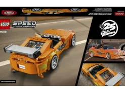 LEGO® Speed Champions The Fast and Furious Toyota Supra MK4 77260