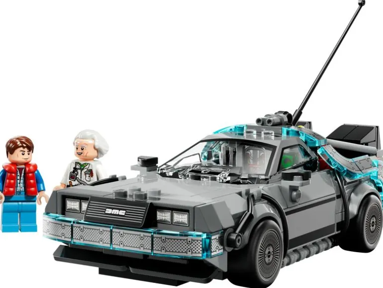 LEGO® Speed Champions Zeitmaschine aus Zurück in die Zukunft 77256