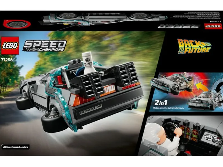 LEGO® Speed Champions Zeitmaschine aus Zurück in die Zukunft 77256