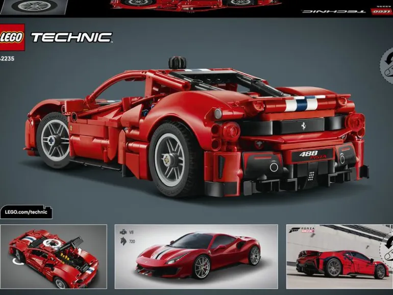 LEGO® Technic Ferrari 488 PISTA Auto 42235 Technic