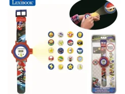 Lexibook Digitaluhr Mario Kart mit Projektor Rot/Blau