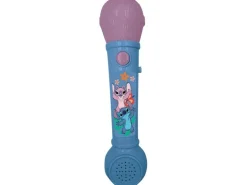 Lexibook Disney Stitch Mikrofon mit Melodien, Licht und Soundeffekte
