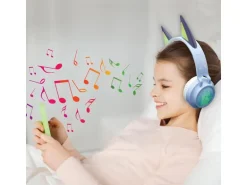 Lexibook Kinderkopfhörer 3D Bluey Bluetooth Blau