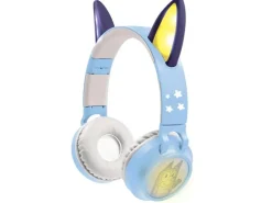 Lexibook Kinderkopfhörer 3D Bluey Bluetooth Blau
