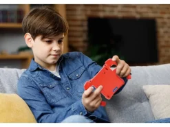 Lexibook Kinderkopfhörer Lenkrad-Konsole Cyber Arcade Racing Rot