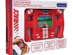 Lexibook Kinderkopfhörer Lenkrad-Konsole Cyber Arcade Racing Rot