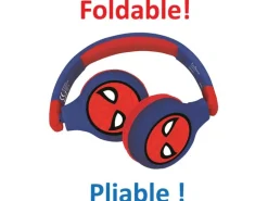 Lexibook Kinderkopfhörer Spider-Man 2-in-1-Bluetooth