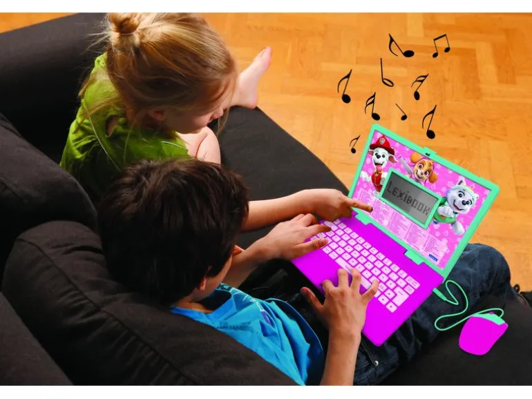 Lexibook Lern-Laptop Paw Patrol Rosa DE/ EN