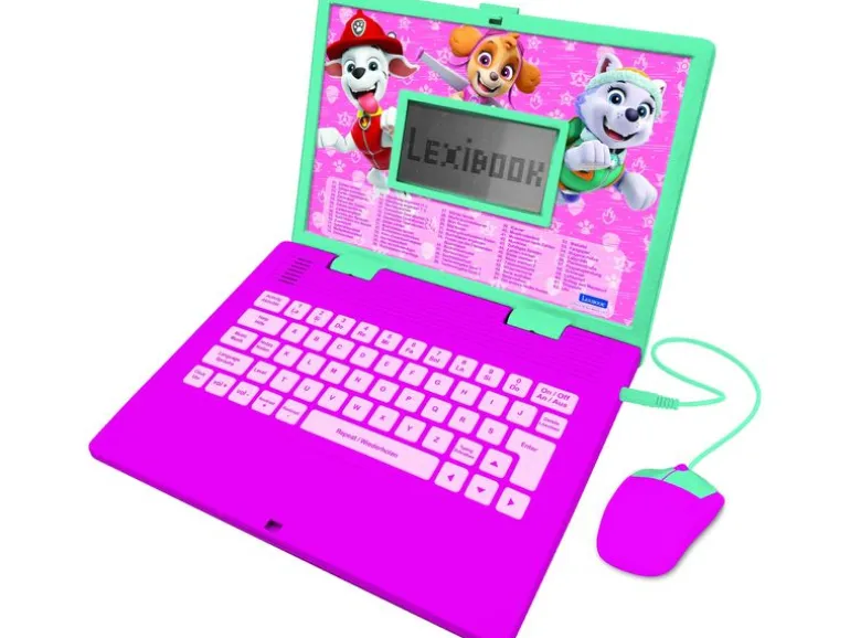 Lexibook Lern-Laptop Paw Patrol Rosa DE/ EN