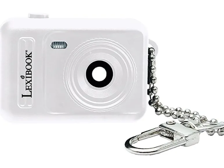 Lexibook Mini-Kamera-Schlüsselanhänger Weiss