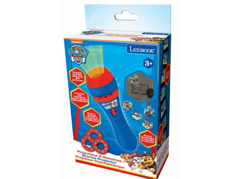 Lexibook Paw Patrol Story Projektor und Taschenlampe Blau