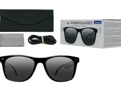 Lexibook Sunglasses with Bluetooth Micro Speakers Schwarz