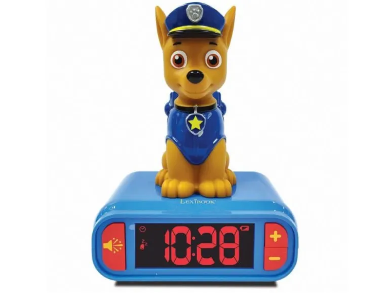 Lexibook Wecker mit Nachtlicht Paw Patrol Chase
