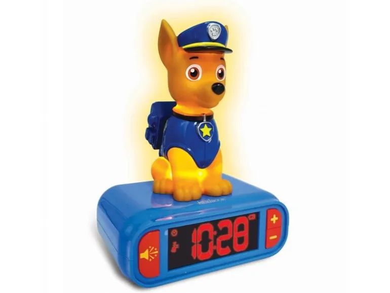 Lexibook Wecker mit Nachtlicht Paw Patrol Chase
