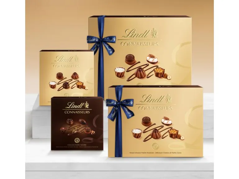 Lindt Schokoladen-Pralinen Connaisseurs assortiert 230 g
