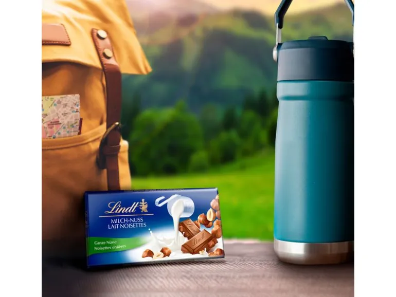 Lindt Tafelschokolade Milch Nuss 100 g