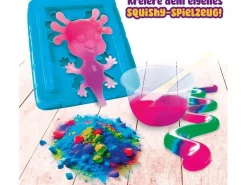 Lisciani Squish Axolotl DIY Squishy mit Pulver und Form
