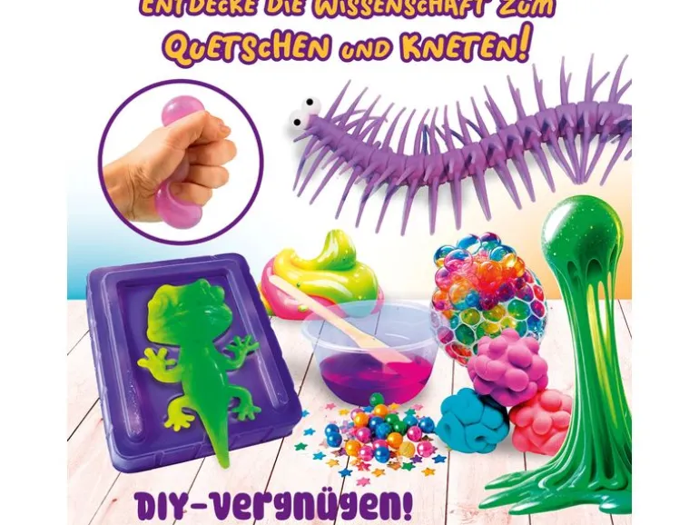 Lisciani Squish Science DIY, Formen, Deko