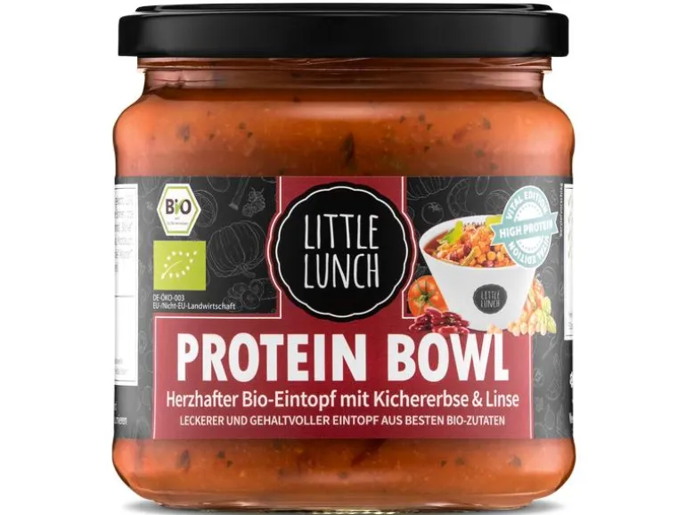 Little Lunch Protein Gemüseeintopf Kichererbse und Linse Bio 350 ml