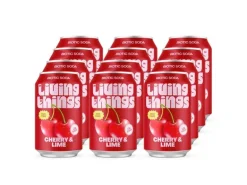 Living Things Soft-Drinks Living Things – Cherry & Lime Can 12 x 0.33 l