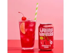 Living Things Soft-Drinks Living Things – Cherry & Lime Can 12 x 0.33 l