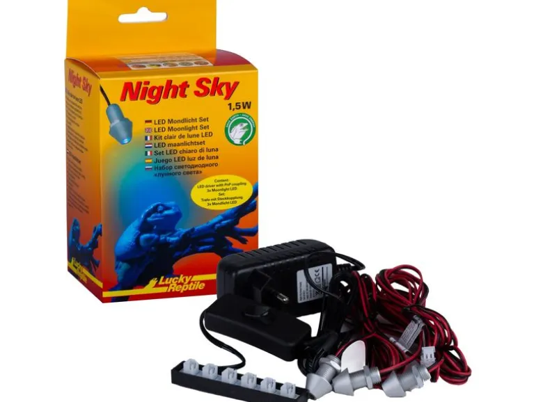 Lucky Reptile Terrarienlampe Night Sky LED Set