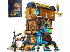 Lumibricks Alchemist's Moving Castle mit LED-Beleuchtung