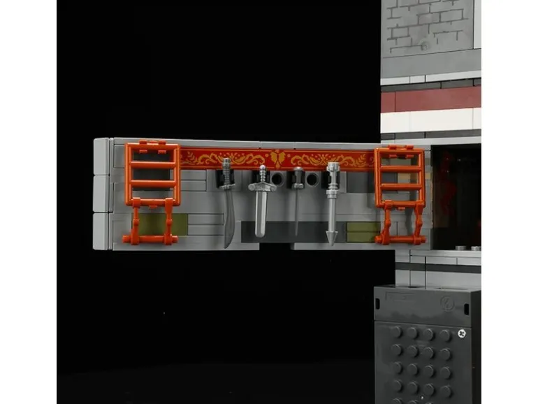 Lumibricks Castle Armory mit LED-Beleuchtung