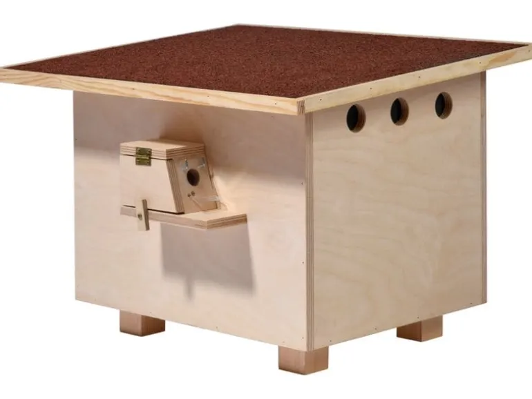 LUXUS-INSEKTENHOTELS Hummelnistkasten, 51 x 43 x 36 cm, Kiefer