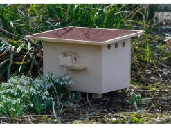 LUXUS-INSEKTENHOTELS Hummelnistkasten, 51 x 43 x 36 cm, Kiefer