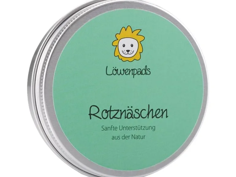 Löwenkind Kräuterpads Dose Rotznäschen 5 Stück